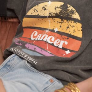 tee shirt goldnkarma cancer