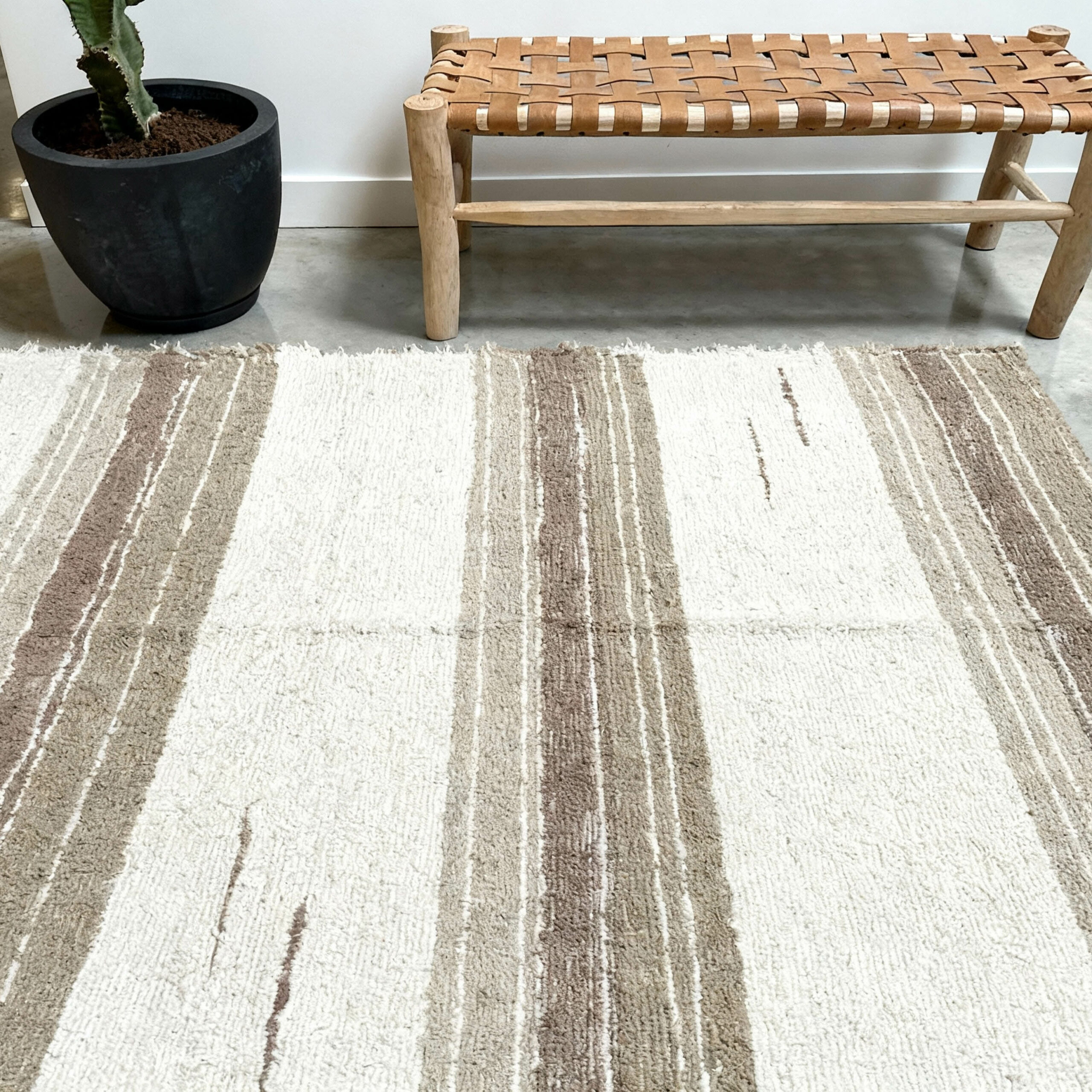 Tapis espagnol Andina beige