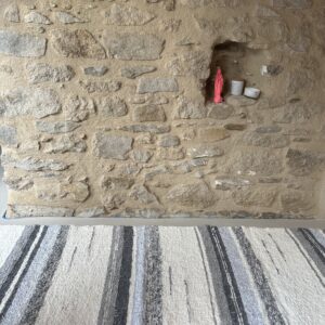 Malaga | Gris et Blanc | 65 x 230