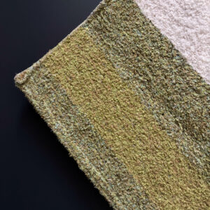 Housse de coussin  | Vert et Blanc